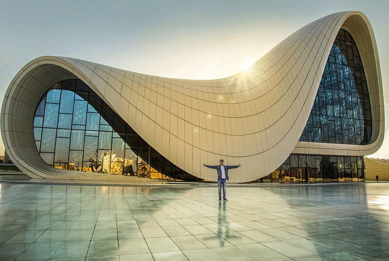 Азербайджан, Баку - Центр Гейдара Алиева фото превью