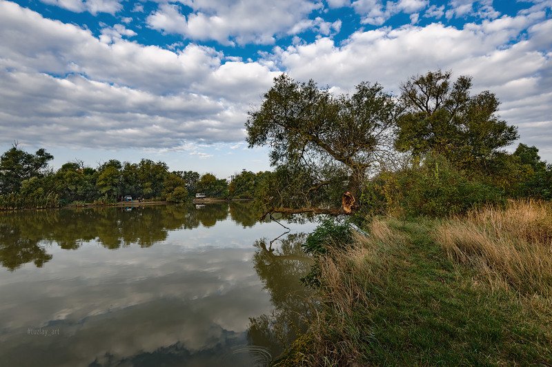 кубань, сентябрь, река, кубанский берег, таманский полуостров, темрюк Утро выходного дняphoto preview