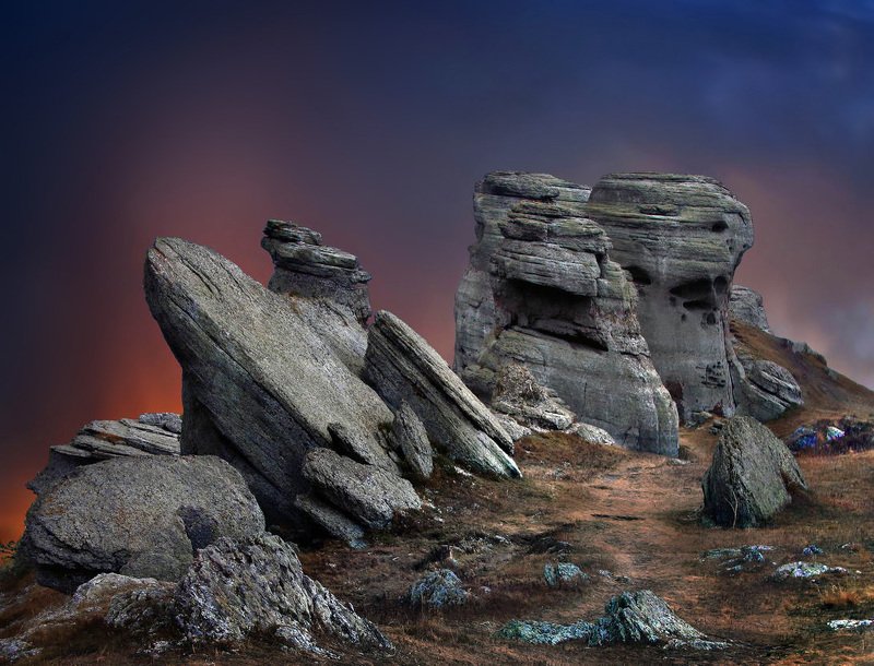 каменные-монстры-крыма, долинапривидений, горы, скалы, зеленогорье, панагия, алушта, демерджи, крым, симеиз, чатырдаг, sergey-nik-melnik Размышлизмы окаменевших жертв Киотского протоколаphoto preview