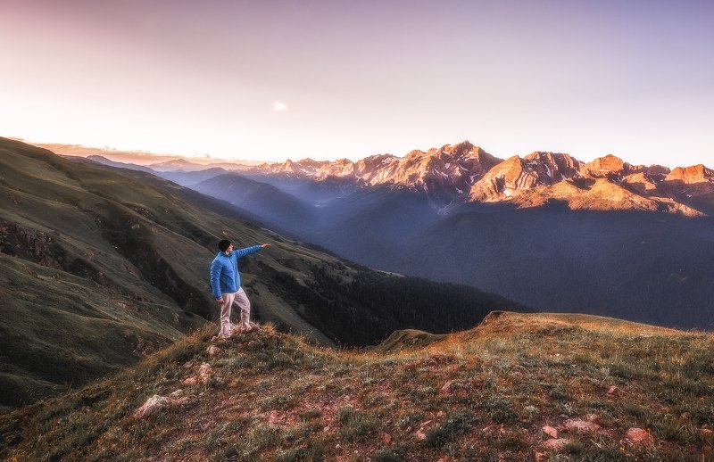 Сочи, горы, Красная Поляна, пейзаж, лето Еще один автопортретphoto preview