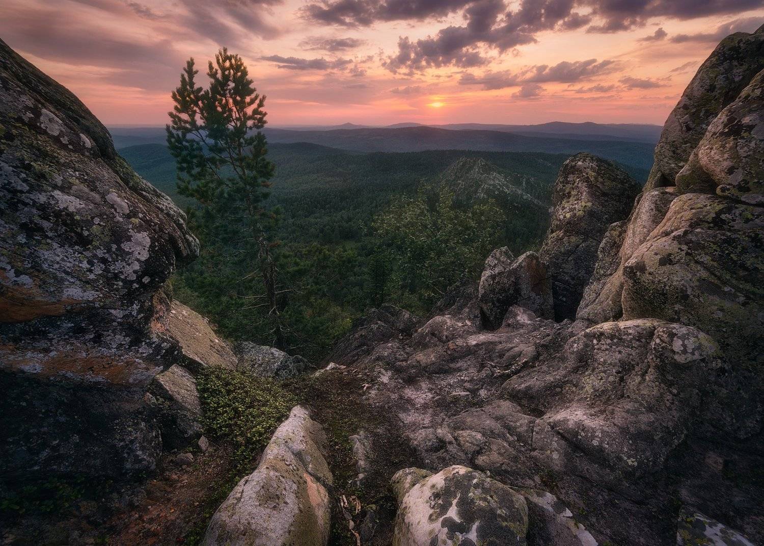 закат, горы, башкирия, южный урал, Антон Дмитриев