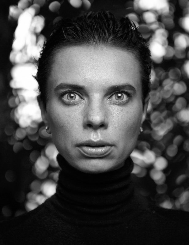 портрет чб portrait bw Аняphoto preview