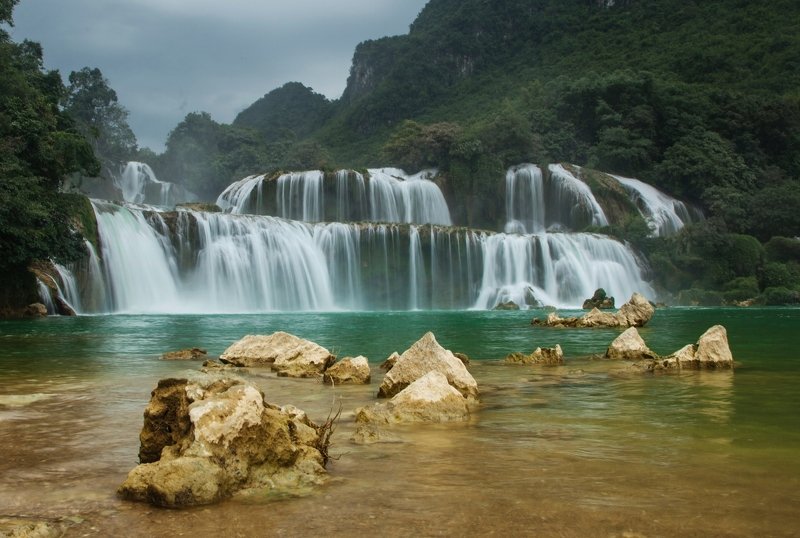 Ban Gioc waterfallphoto preview