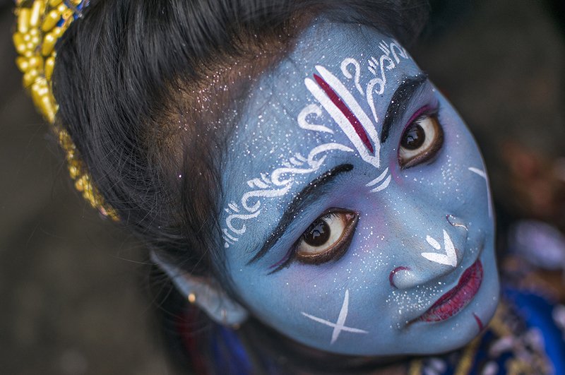 Face art photo preview