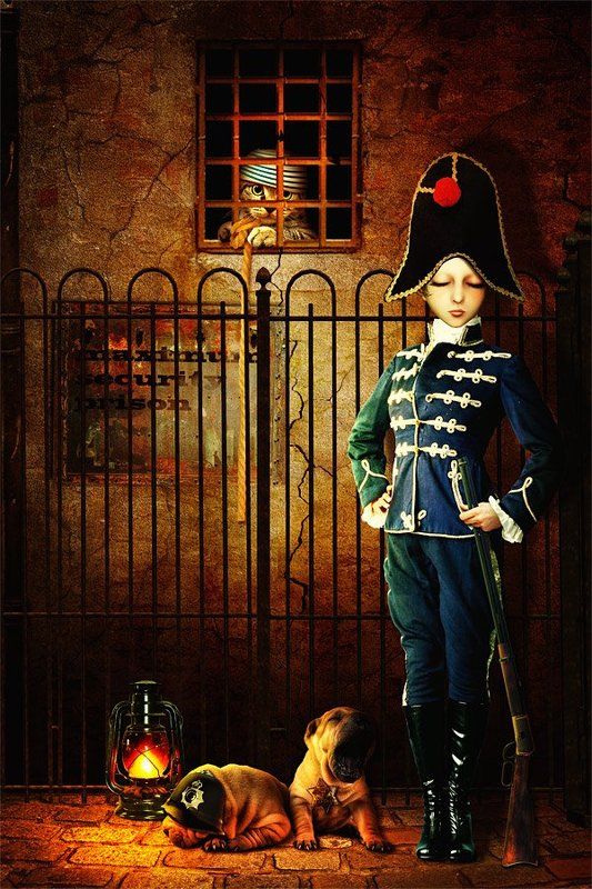 коллаж, фотоарт, фотошоп, стражи Эх...стражиphoto preview