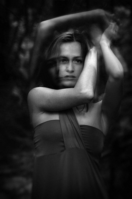 портрет, лес ***photo preview