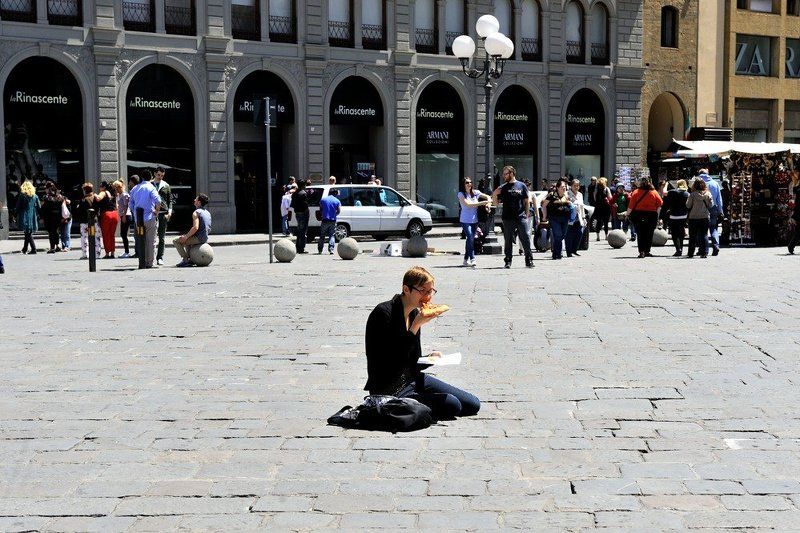 пицца, флоренция Пиццаphoto preview