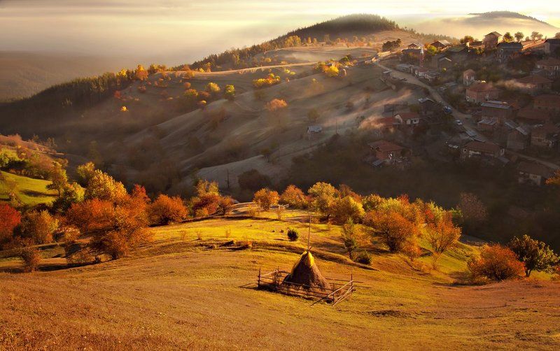 rhodope, sunrise, mountain villages, bulgaria Lost in Paradisephoto preview