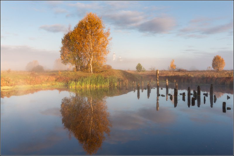 россия, владимирская обл, филипповское Осеннее озероphoto preview