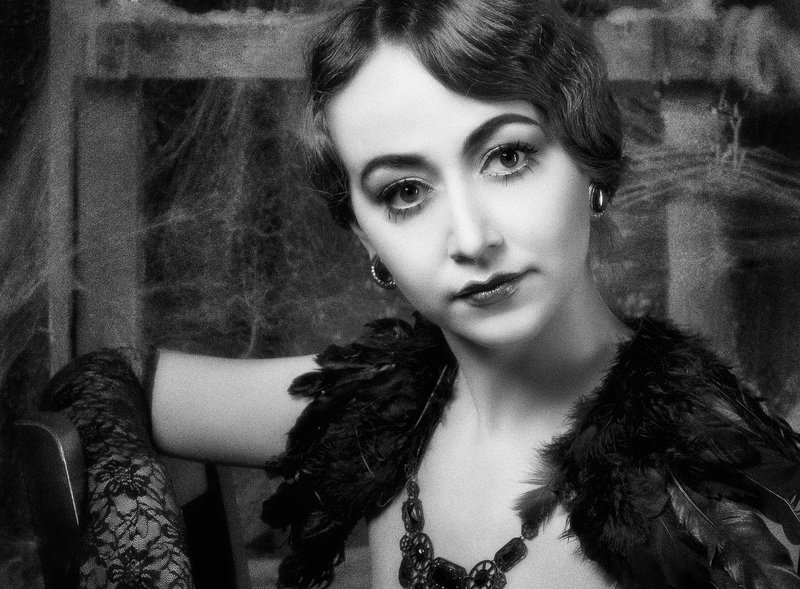 портрет;ч/б * * *photo preview