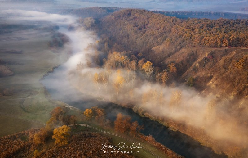 украина, україна, харьков, харьковская область, харкiв, утро, туман Осень на Харьковщине.photo preview