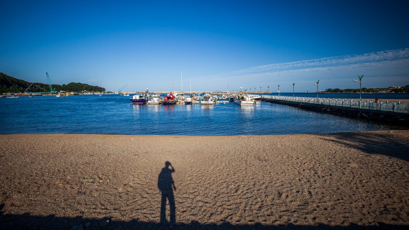 sea beach marina Beach in lately afternoonphoto preview