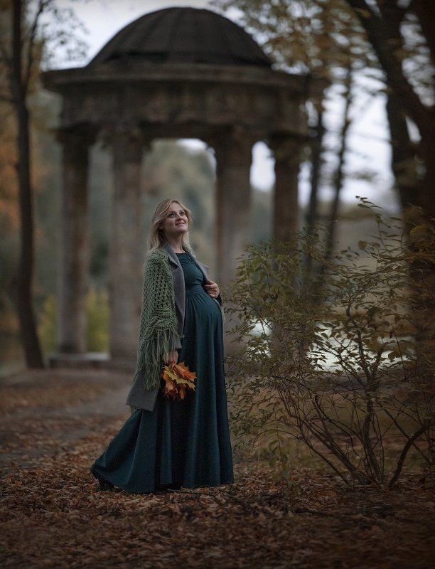 беременность фотосессиябеременности осень В ожидании чудаphoto preview