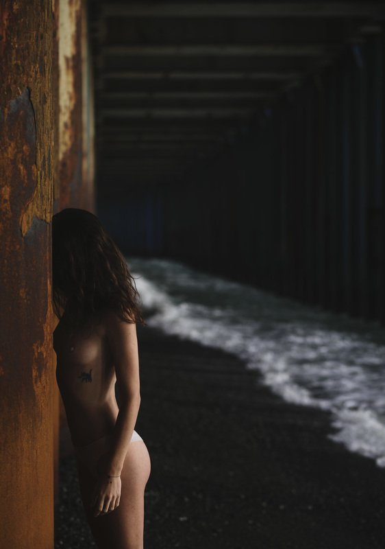 модель портрет стиль арт ню Vikky-cat.photo preview