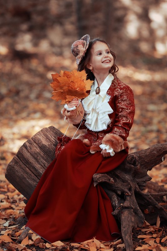 Валентина и осень.photo preview