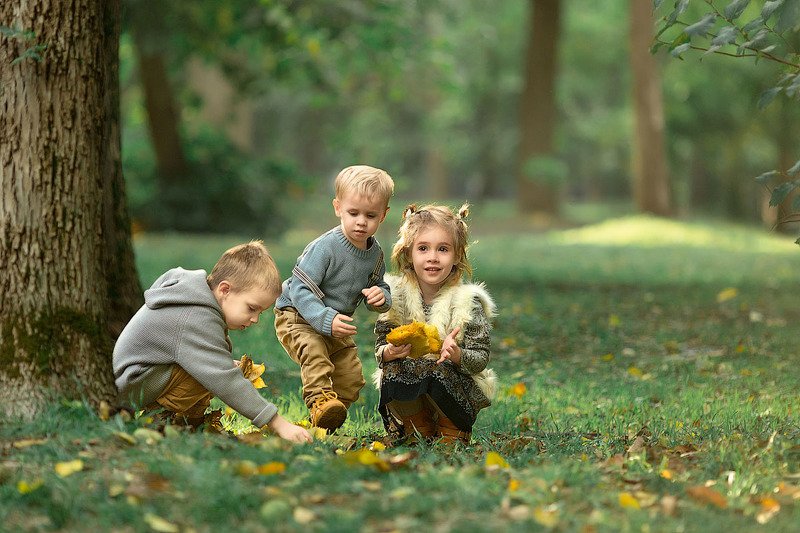 зеркальный фотоаппарат canon markiii, прогулка, фотосессия, детский и семейный фотограф, лес, мальчики и девочки, малыши, маленькие дети, закат, лето, улыбка, радость, эмоции, осень,счастье, восторг Вместе веселее!photo preview