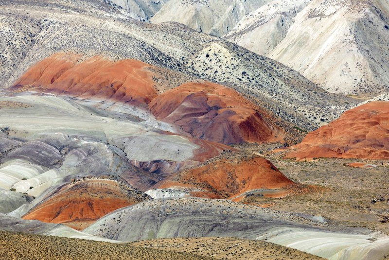 Азербайджан цветные горы.photo preview