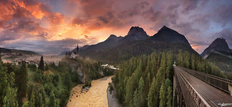 swiss,scuol,швейцария Единениеphoto preview