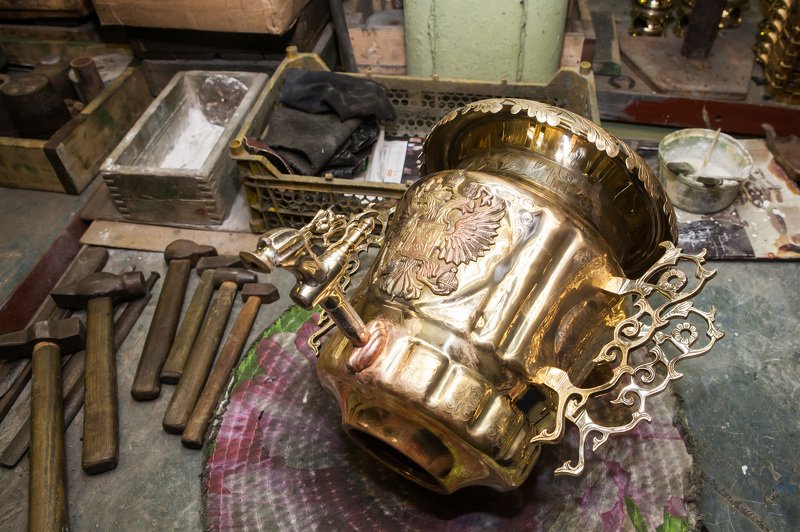 самовары На производстве самоваровphoto preview