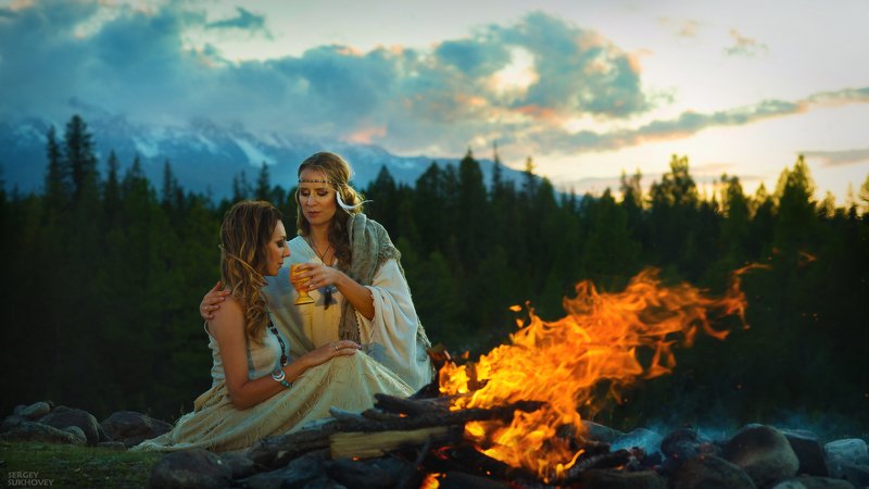 алтай, курай, курайская степь, ак-тру, актру, ведьмы, ведьма, инициация, шаман, шаманка, зелье, колдунья, обряд, таинство ***photo preview