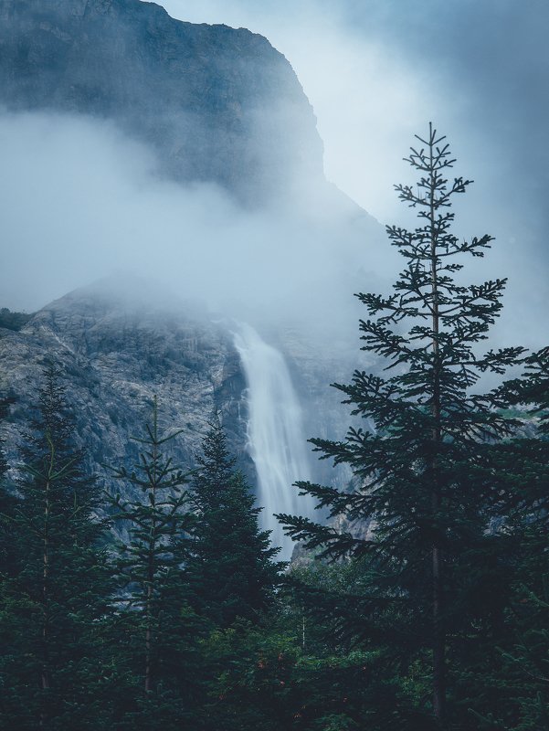 сванетия, мазери, водопад ушбы, водопад мазери, ушба, грузия Водопад Ушбыphoto preview