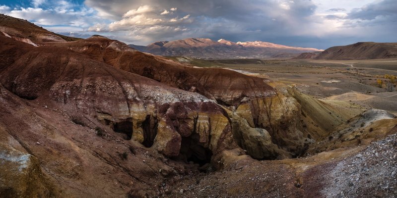 горы, алтай, горный алтай, марс, кызыл-чин, цветные горы, пейзаж, природа, россия, алтайский край, ник васильев, красота, вечер, закат Вечер на Марсе.photo preview