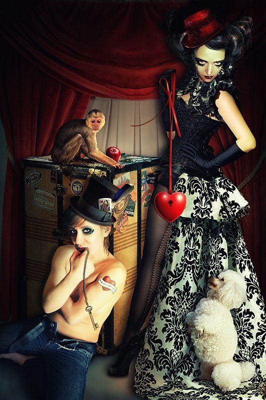 коллаж, фотоарт, фотошоп, цирк Not a circus!photo preview