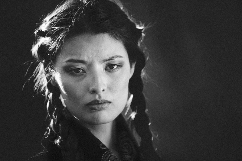 портрет, девушка, казахстан, казашка, фото Казашка фото превью