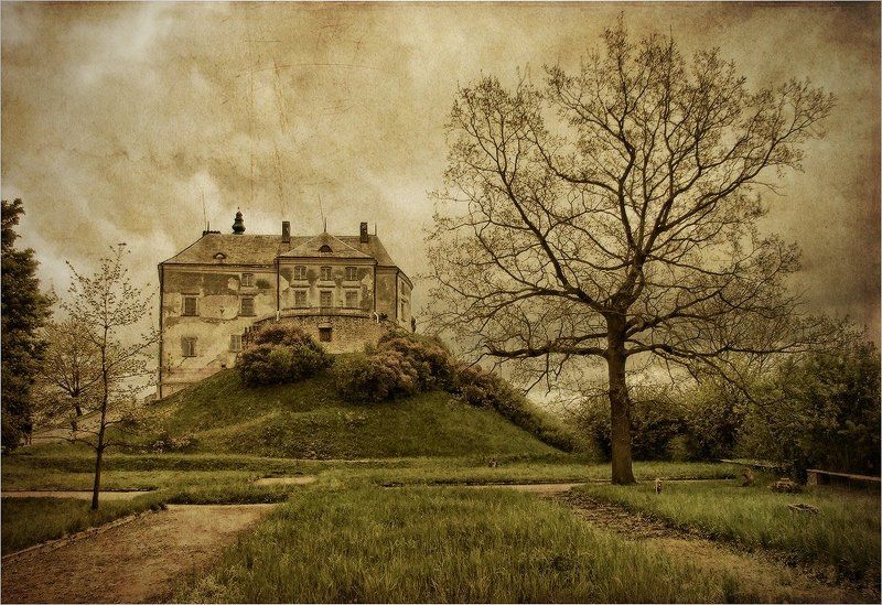 олесский замок, львов Весна в старом замкеphoto preview