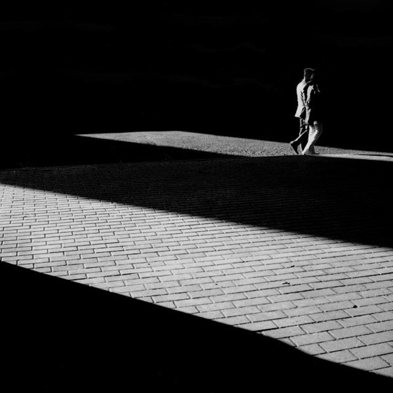 улицы, тень, люди, солнце, мост, геометрия, тень ****photo preview