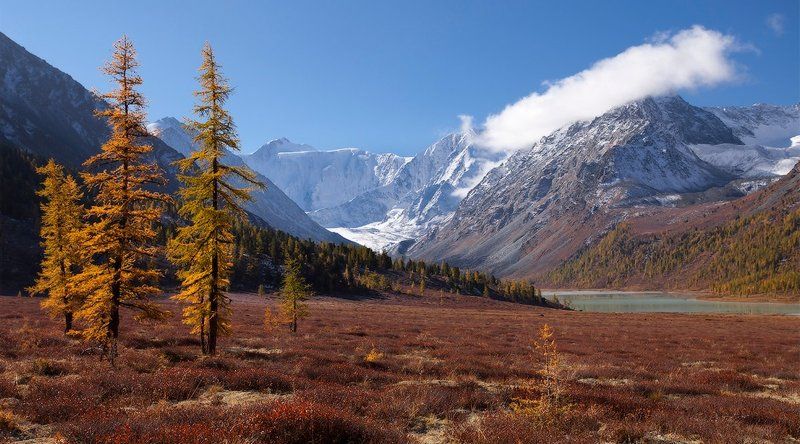 алтай, горный алтай, горы, пейзаж, осень Осень в горахphoto preview