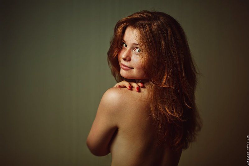 рыжая, девушка, волосы, Таняphoto preview