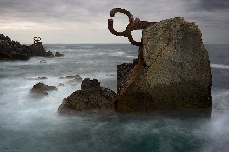 san-sebastian, spain The comb of the windphoto preview