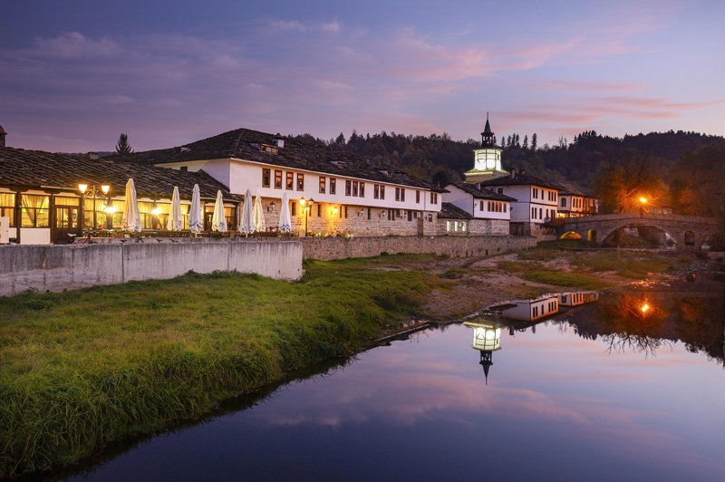 city,landscape,architecture,night,sunset, Старый город photo preview