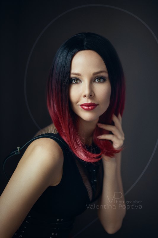 женщина, портрет, арт, классический портрет, девушка, цвет Ритаphoto preview