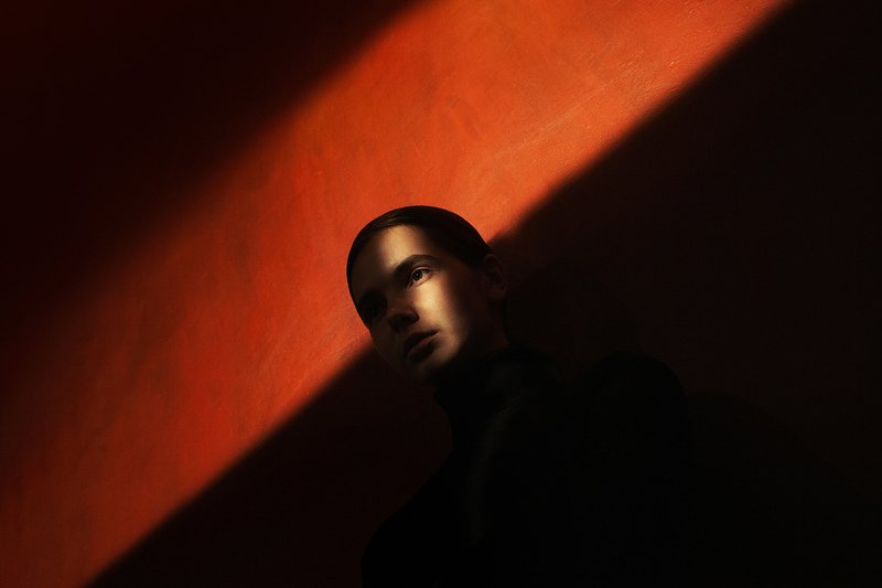 portrait red linephoto preview