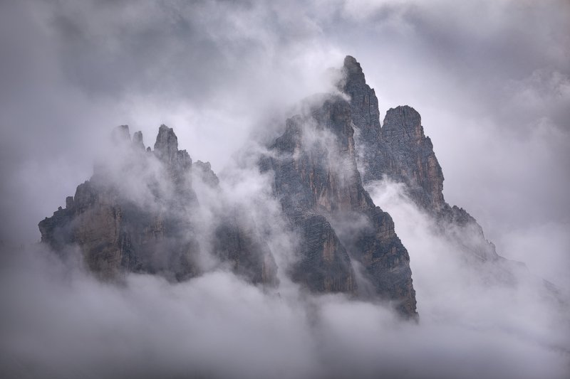 Mist in Dolomitesphoto preview