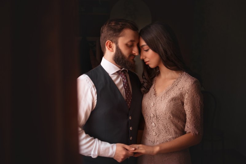 девушка, пара, помолвка photo preview