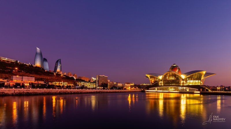 Flame Towers and Caspian Waterfront Shopping Mallphoto preview