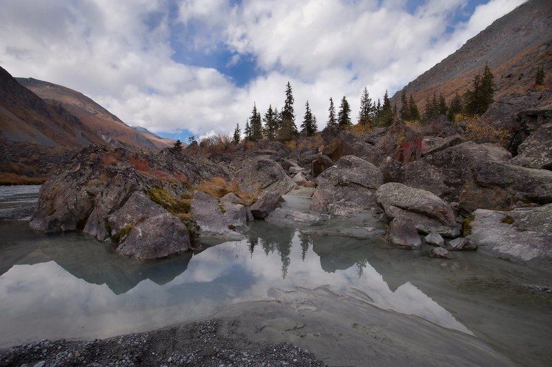 алтай, горный алтай, горы, пейзаж, осень Алтайский пейзажphoto preview