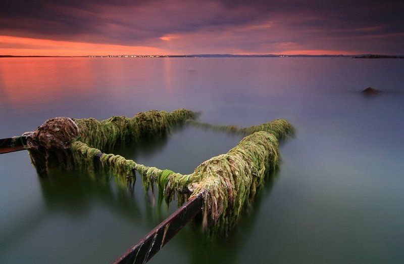 болгария, море, закат Старый Причалphoto preview