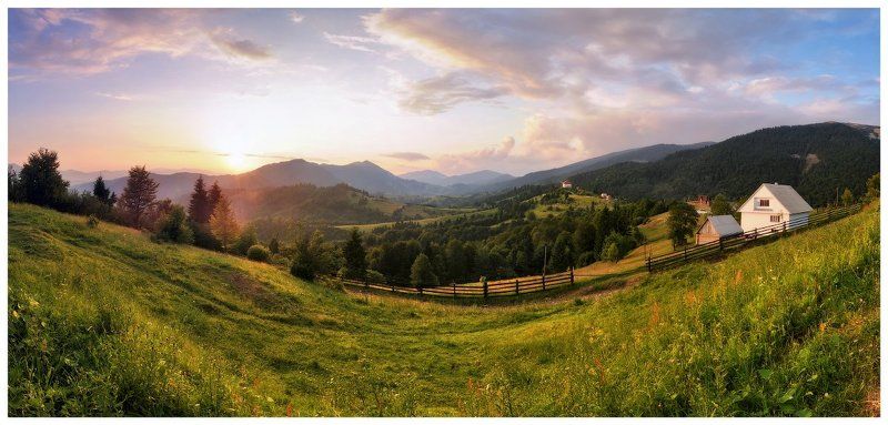 Вечерняя Межгорщина...photo preview