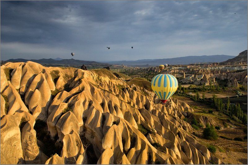 каппадокия,турция Волны гасят ветерphoto preview