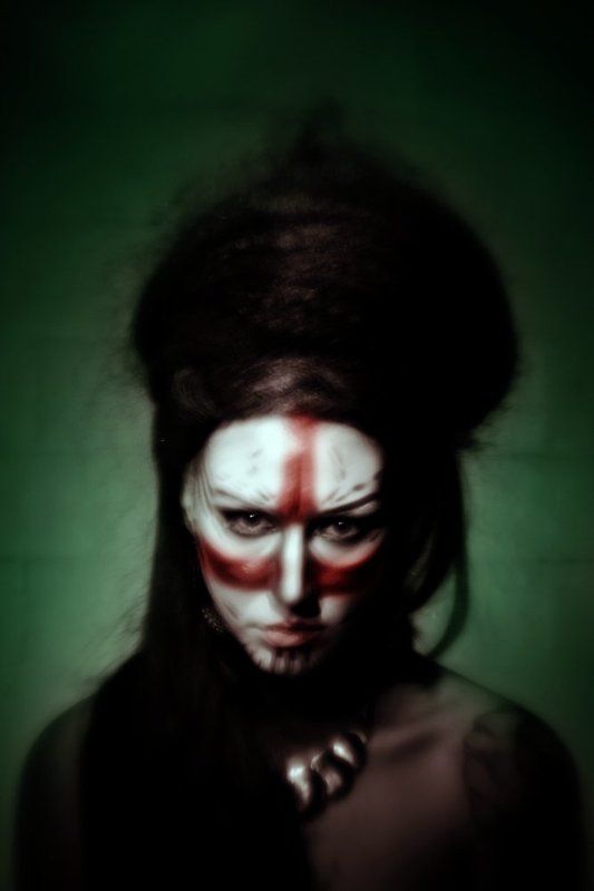 портрет, арт tribal portraitphoto preview