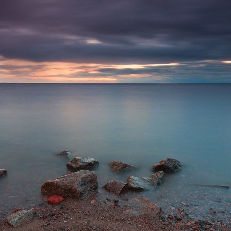 Вечер, закат и немного камнейphoto preview