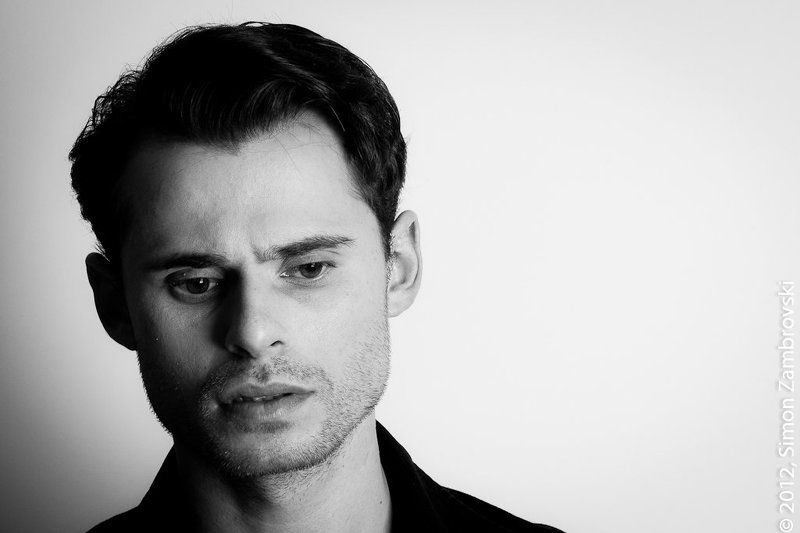 man, roman levitas, portrait, bw Young Man 2photo preview
