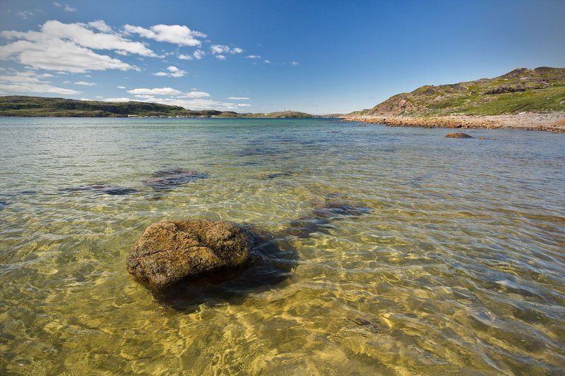 кольский, полуостров, баренцево, море, лето, териберка \