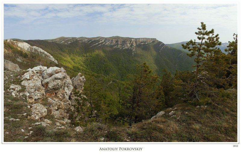 крым, горы, демерджи, хапхал, тырке, ущелье, весна, скалы, камни, анатолий покровский У края фото превью