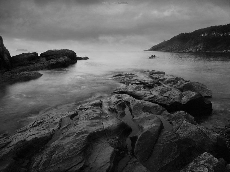 камни, море, длинная, выдержка Stonesphoto preview