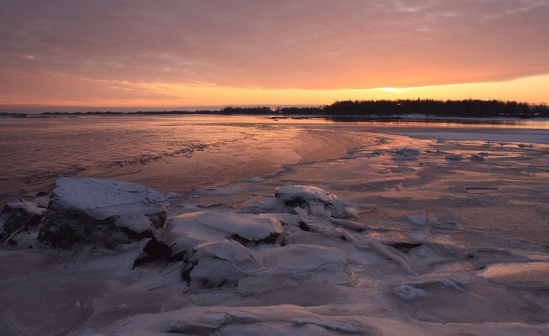 Ледостав на рекеphoto preview